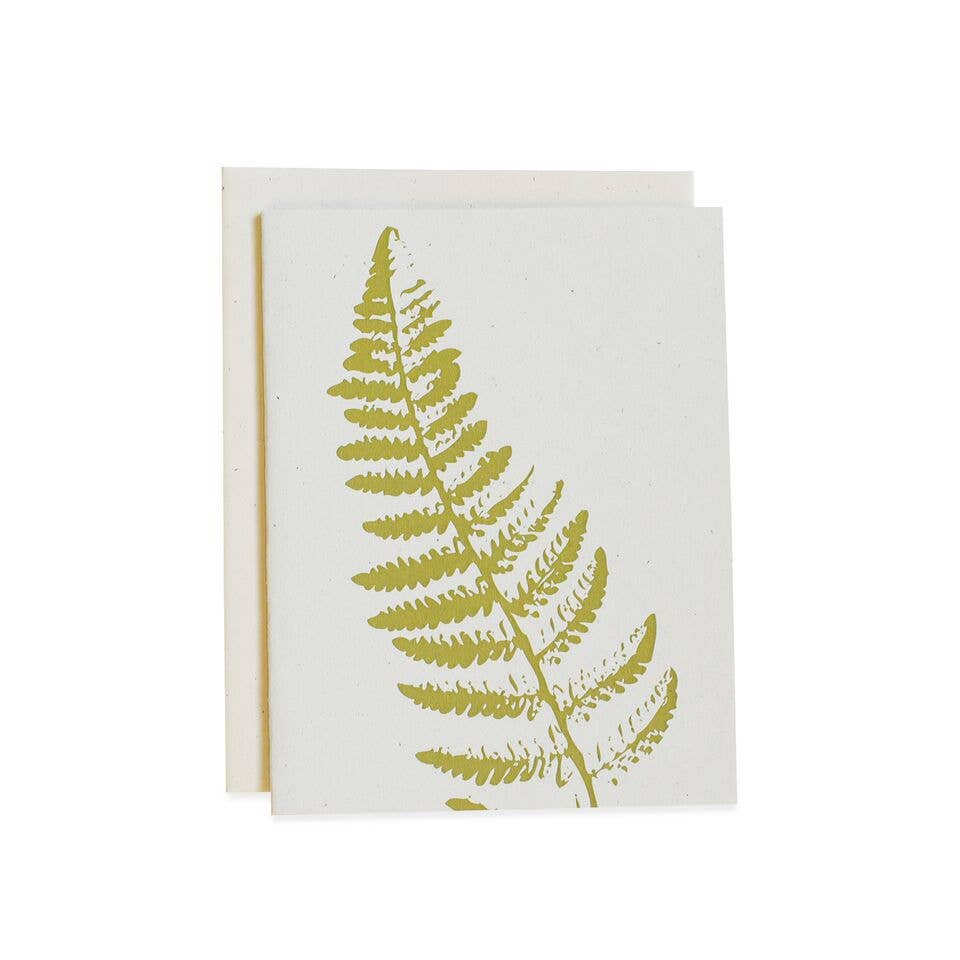 Everyday Fern Greeting Card, A2 Size, 100% Recycled