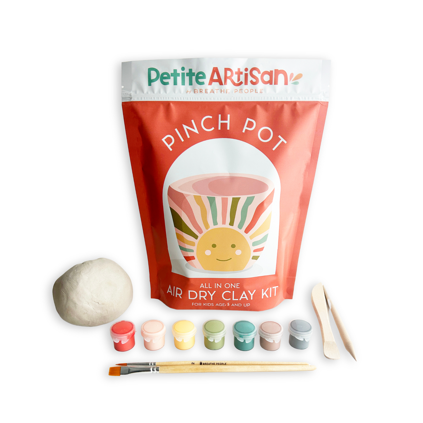 Kids DIY Clay Kit — Make and Paint Your Own Pinch Pot
