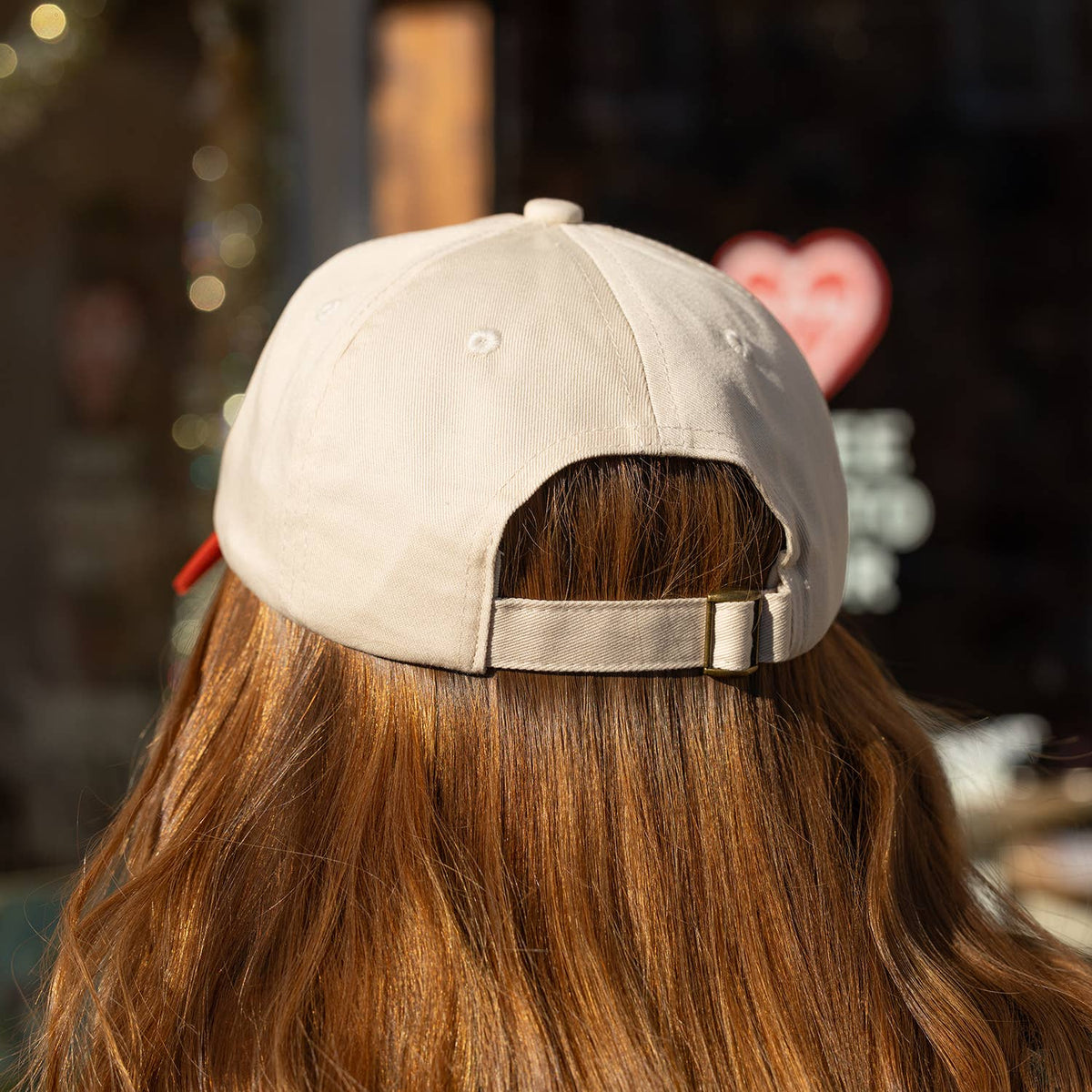 Snoopy Strawberry Dad Hat