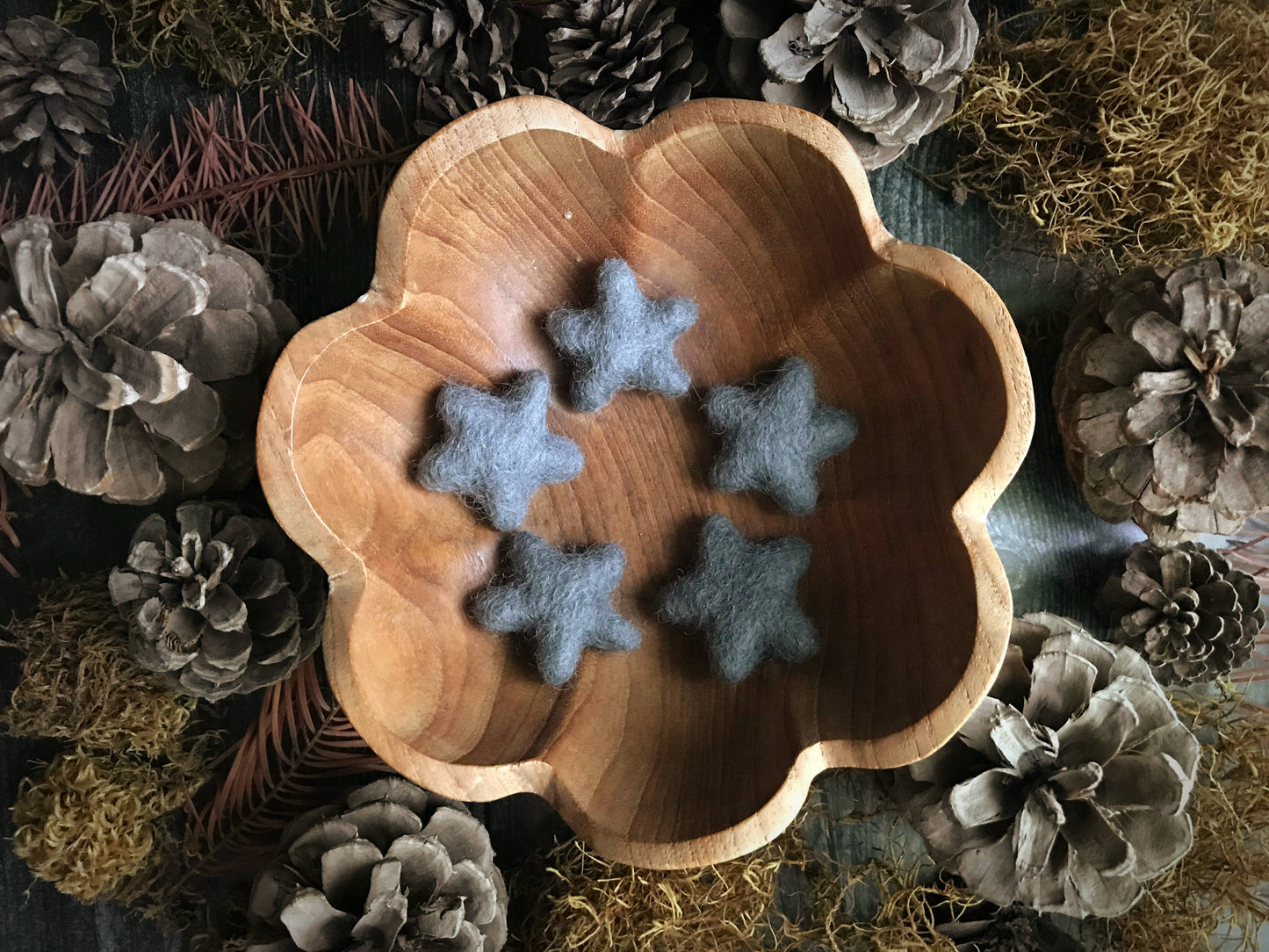 Felted Wool Star
