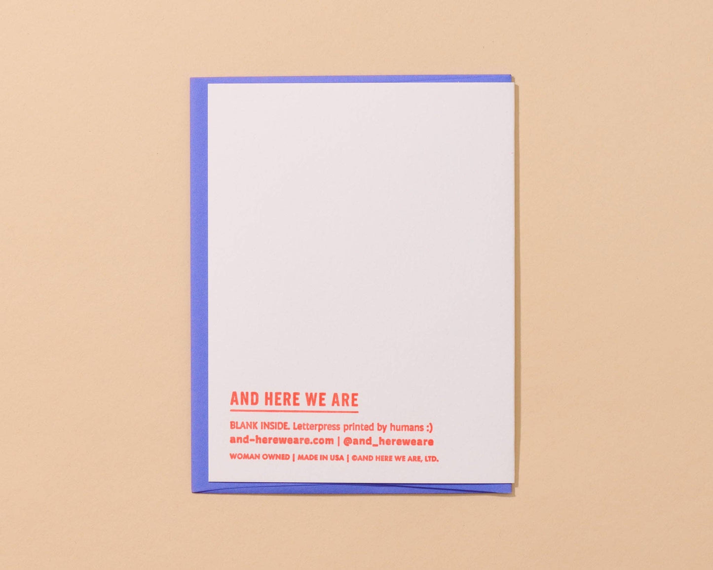 Happy New Home Letterpress Food Icons Housewarming Card- Made in USA