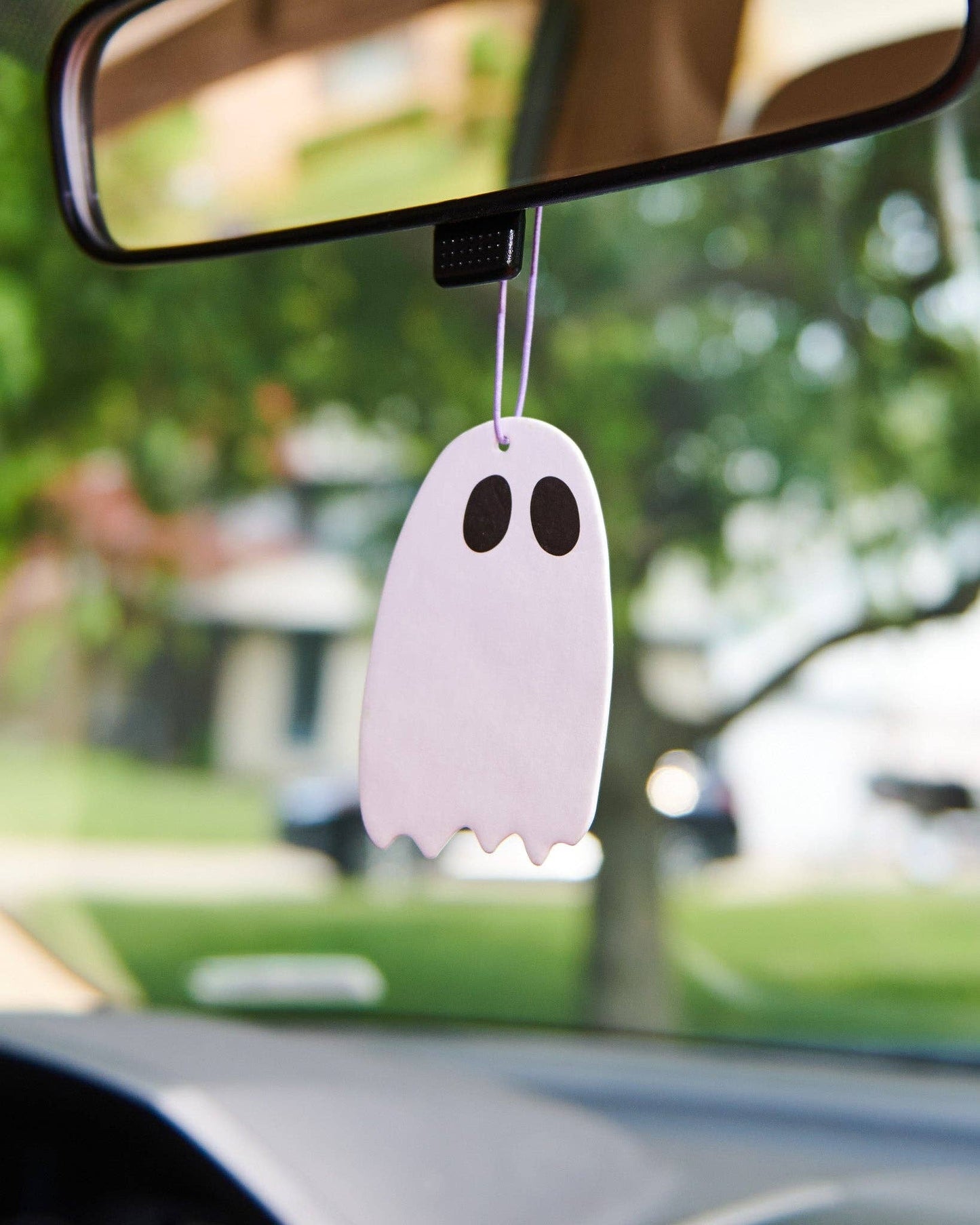 Ghost Air Freshener - White Tea - Halloween, Spooky, Ghoul, Goth, Stocking Stuffer