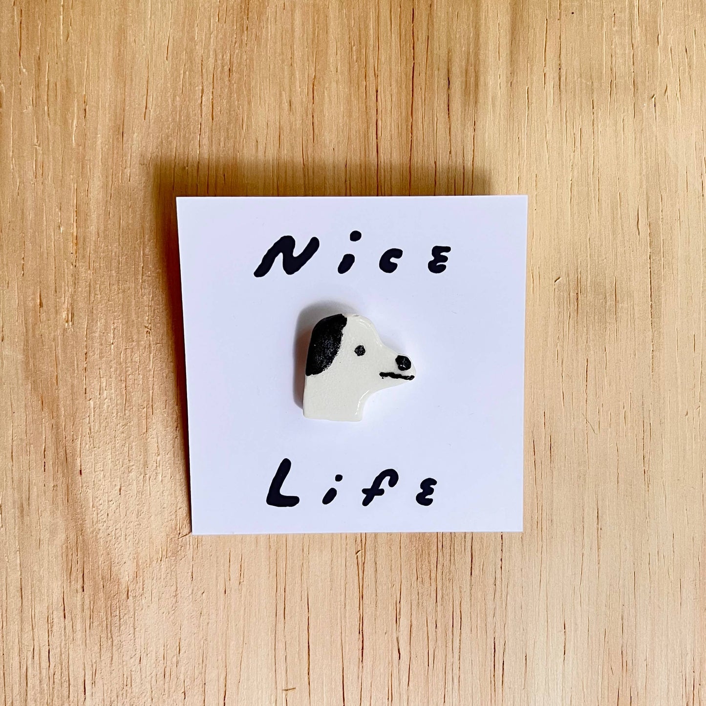 Dog pin