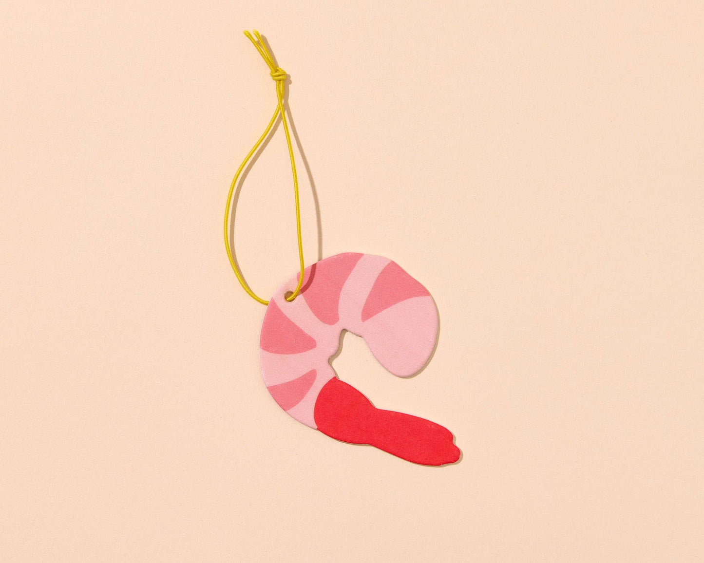 Shrimp Air Freshener - Orange Scent - Food, Seafood, Ocean, Shrimp Cocktail, Foodie