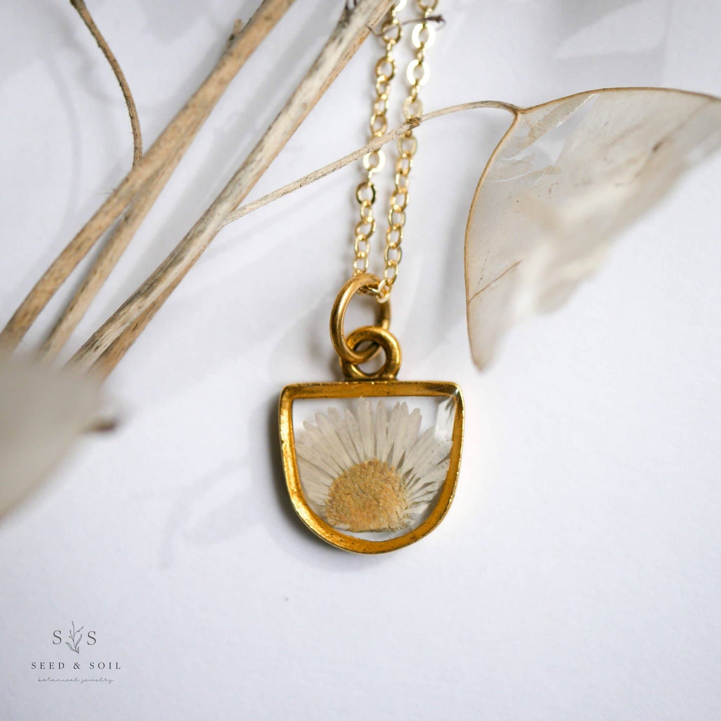 Small Half-Circle Pendant