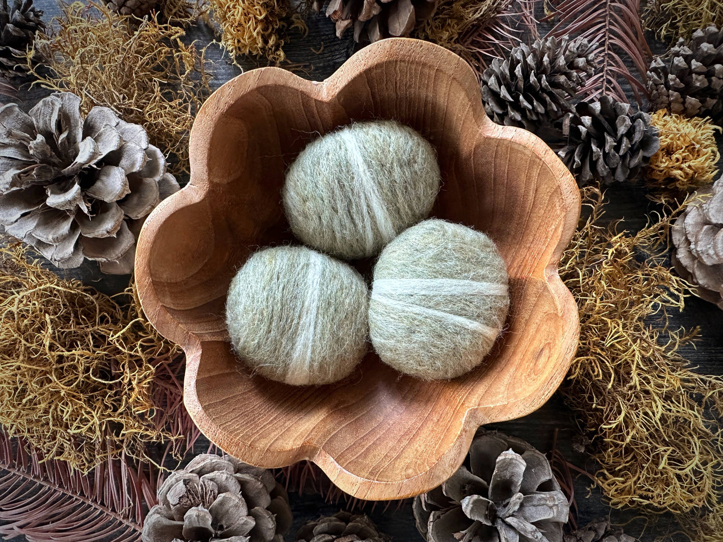 Felted Wool Pebble