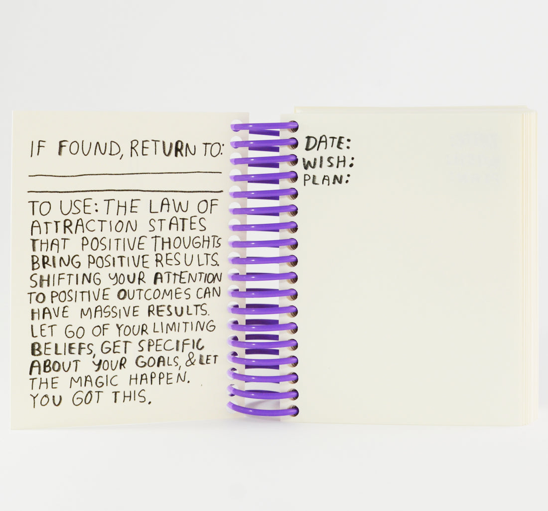 Wish It, Attract It, Make It Real Journal
