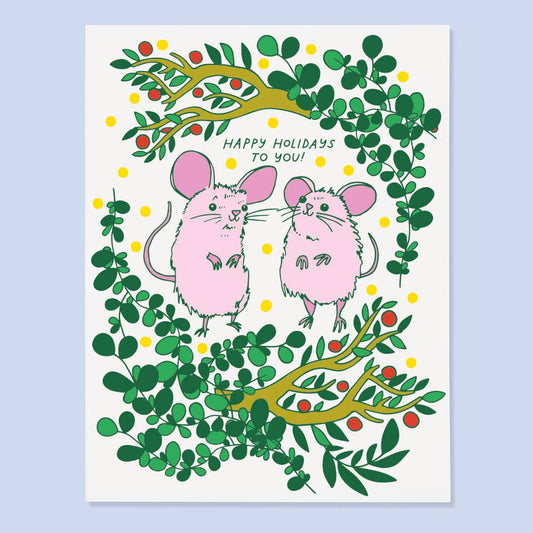 Xmas Mice Card