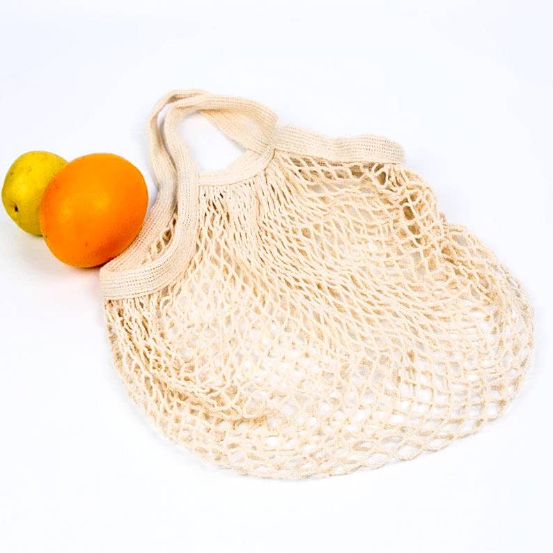 Eco-Friendly Cotton Mesh Tote – Reusable & Organic