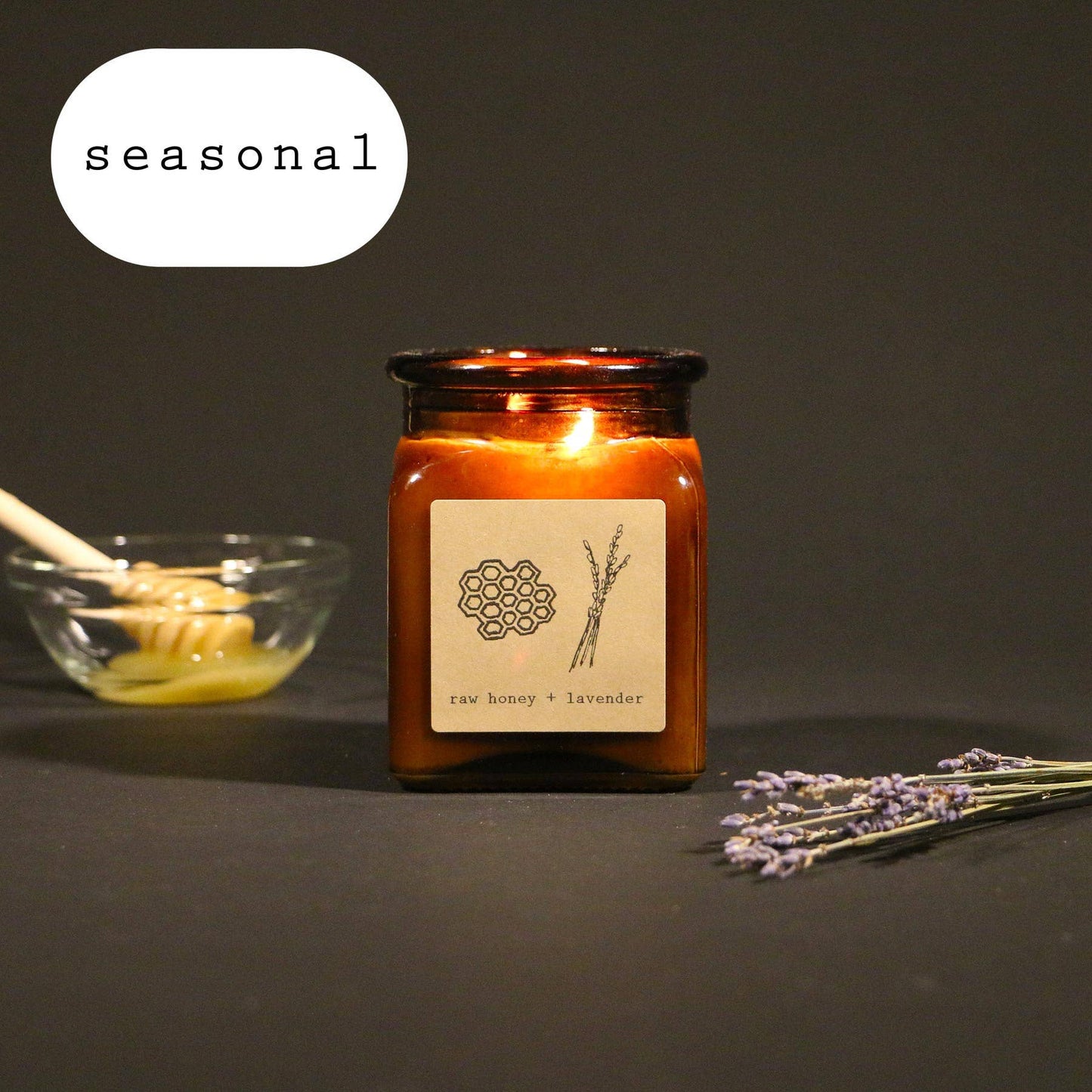 Raw Honey + Lavender