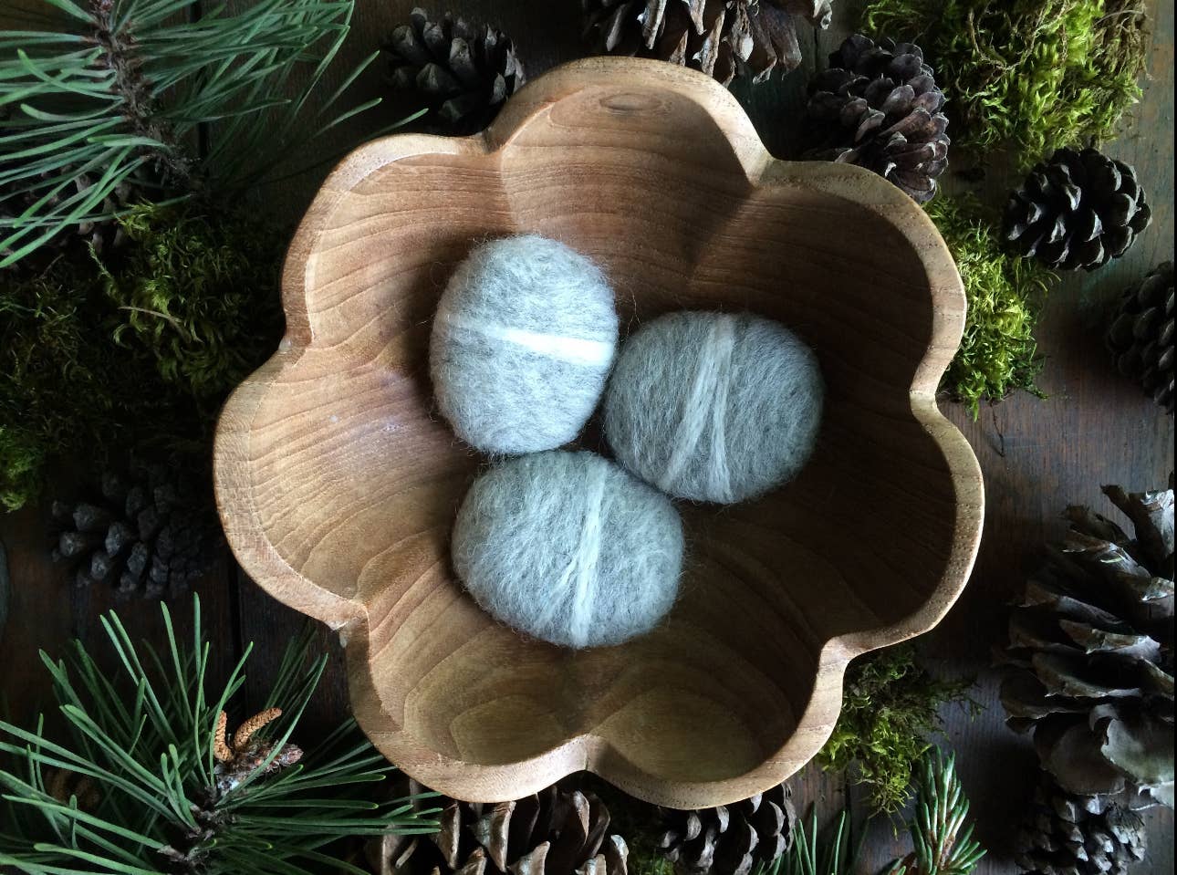 Felted Wool Pebble