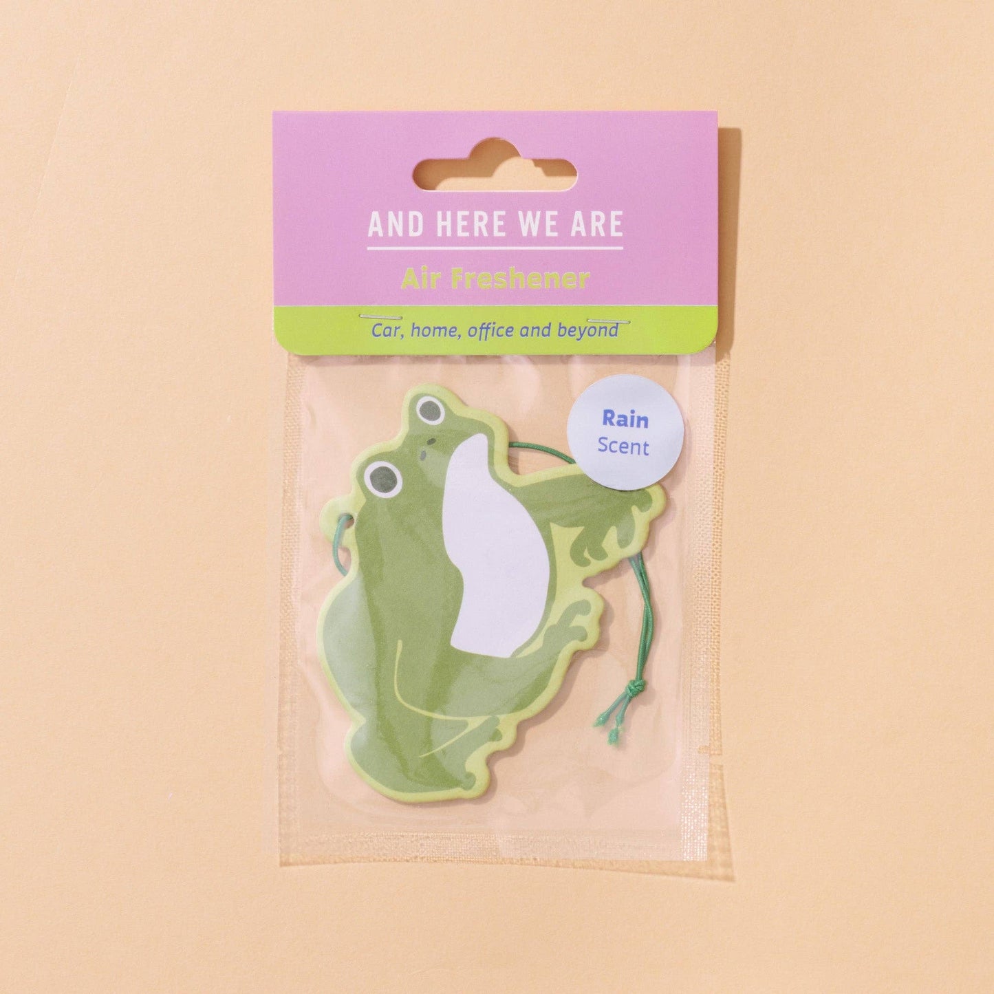 Toad Air Freshener - Rain Scented - Nature, Gardening, Frog, Toad, Stocking Stuffer