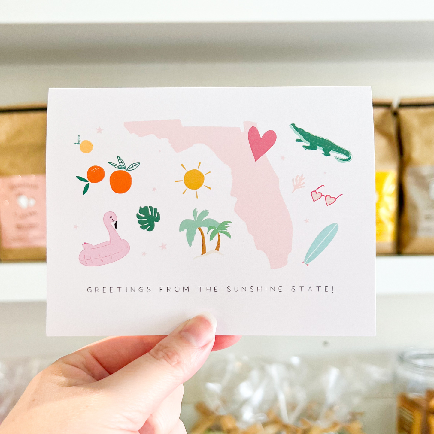 Souvenir Card - Sunshine Greetings