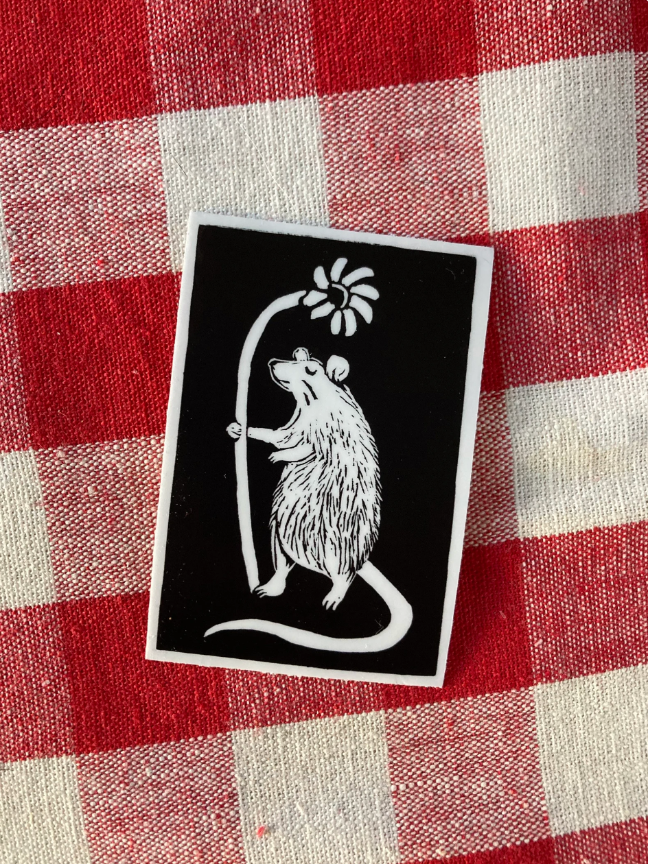 3" Vinyl Sticker - Lil Rat
