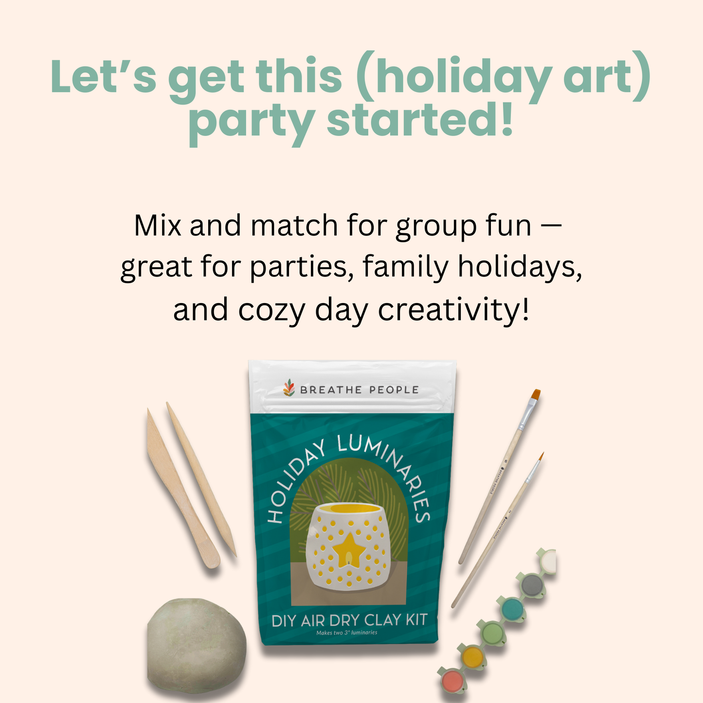 DIY Air-Dry Clay Ornaments – Christmas 2025 Collection