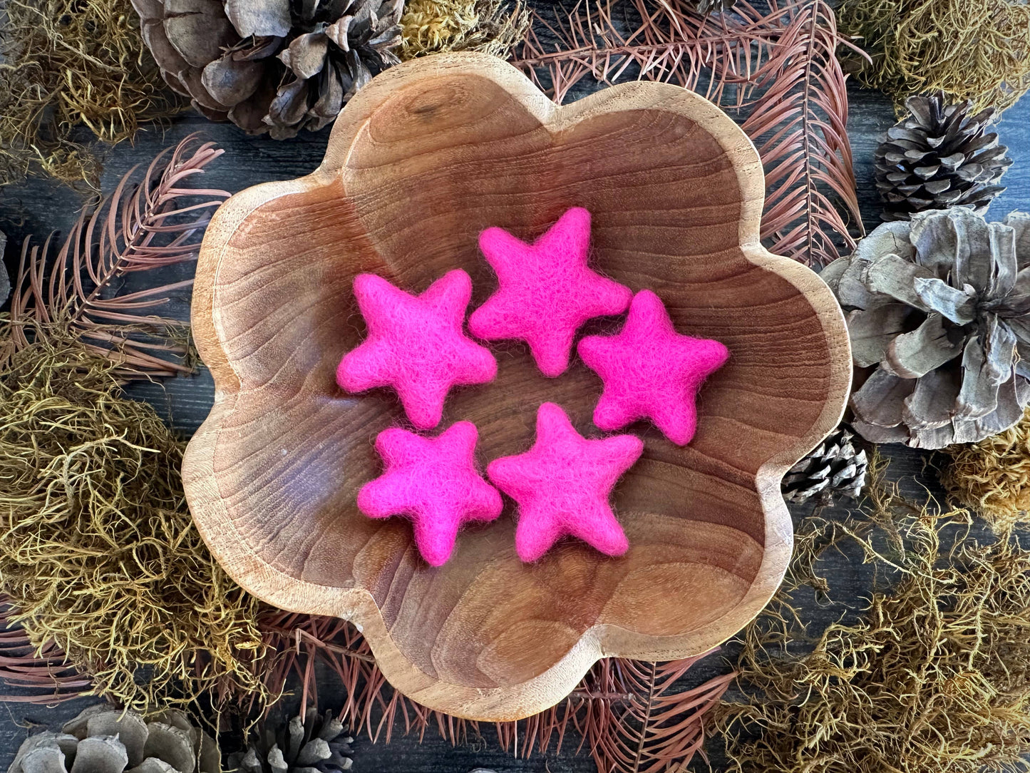 Felted Wool Star