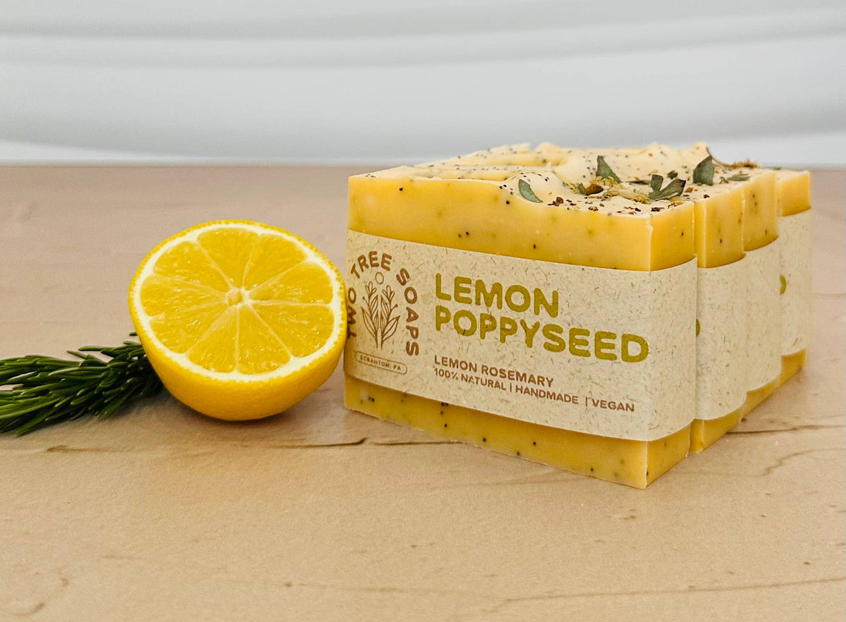 Lemon Poppyseed | Natural Handmade Bar Soap