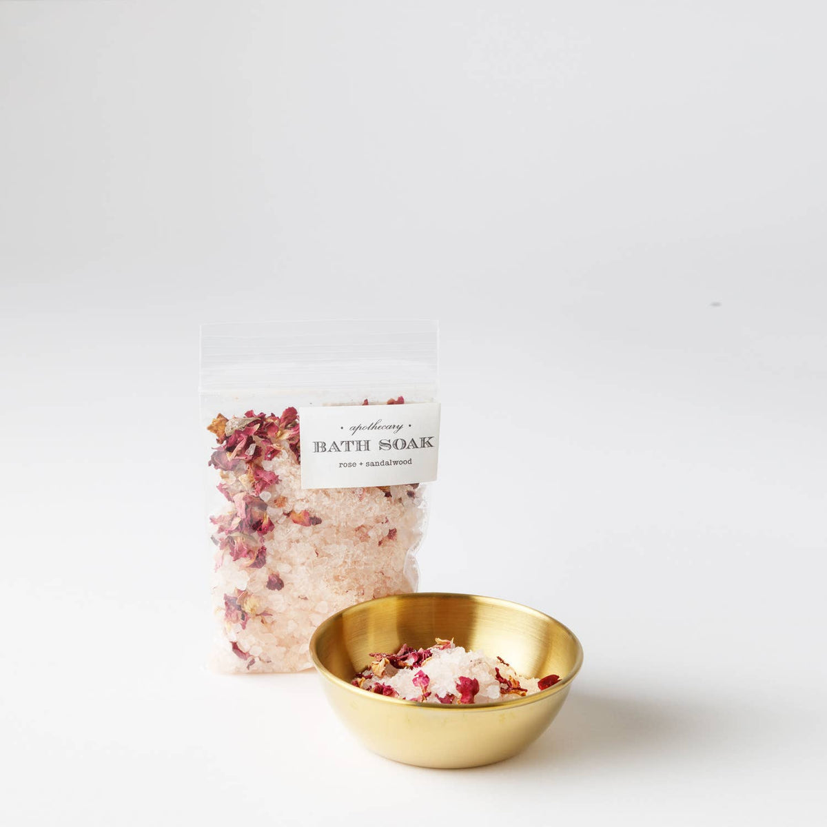 Rose Sandalwood Bath Soak Tube