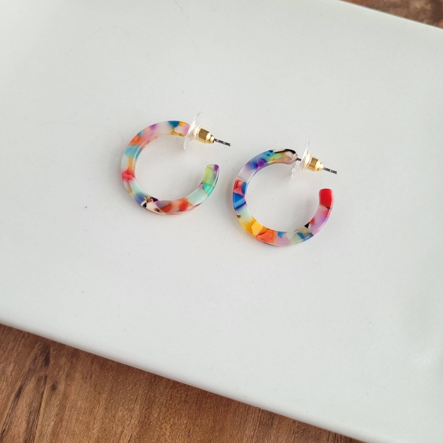 Cam Mini Hoop Earrings