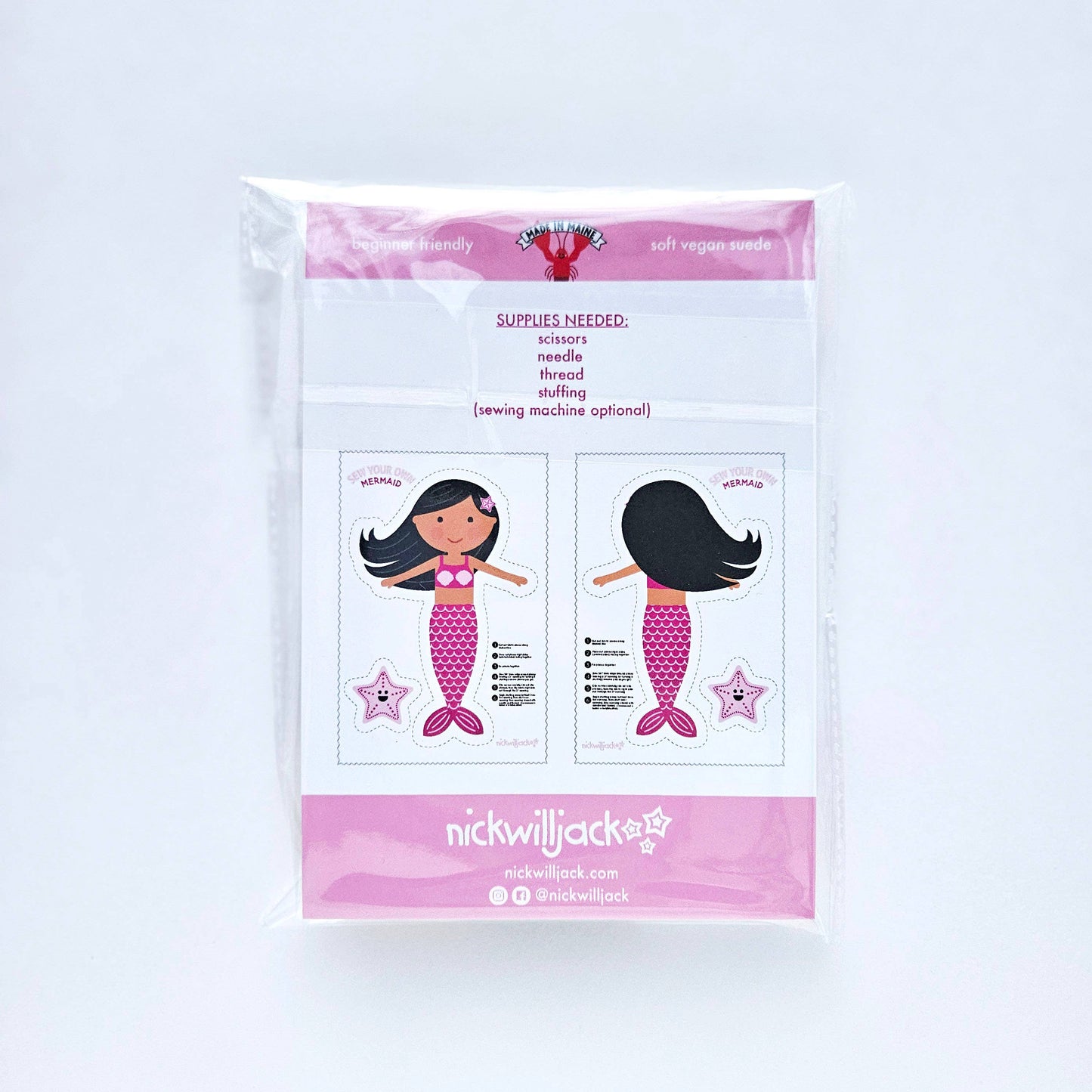 Sew Your Own Mermaid Doll 
