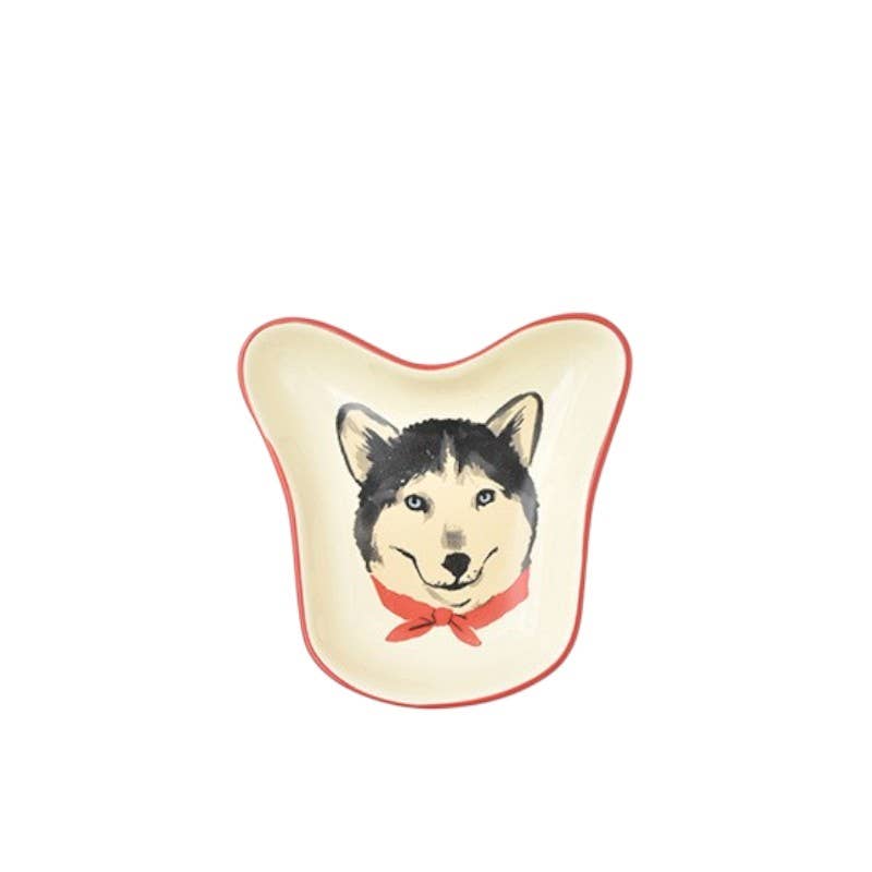 Cute Dog Design Ceramic Sauce Dish