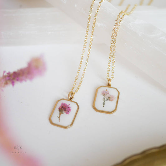 Valentine Ornate Frame Necklace