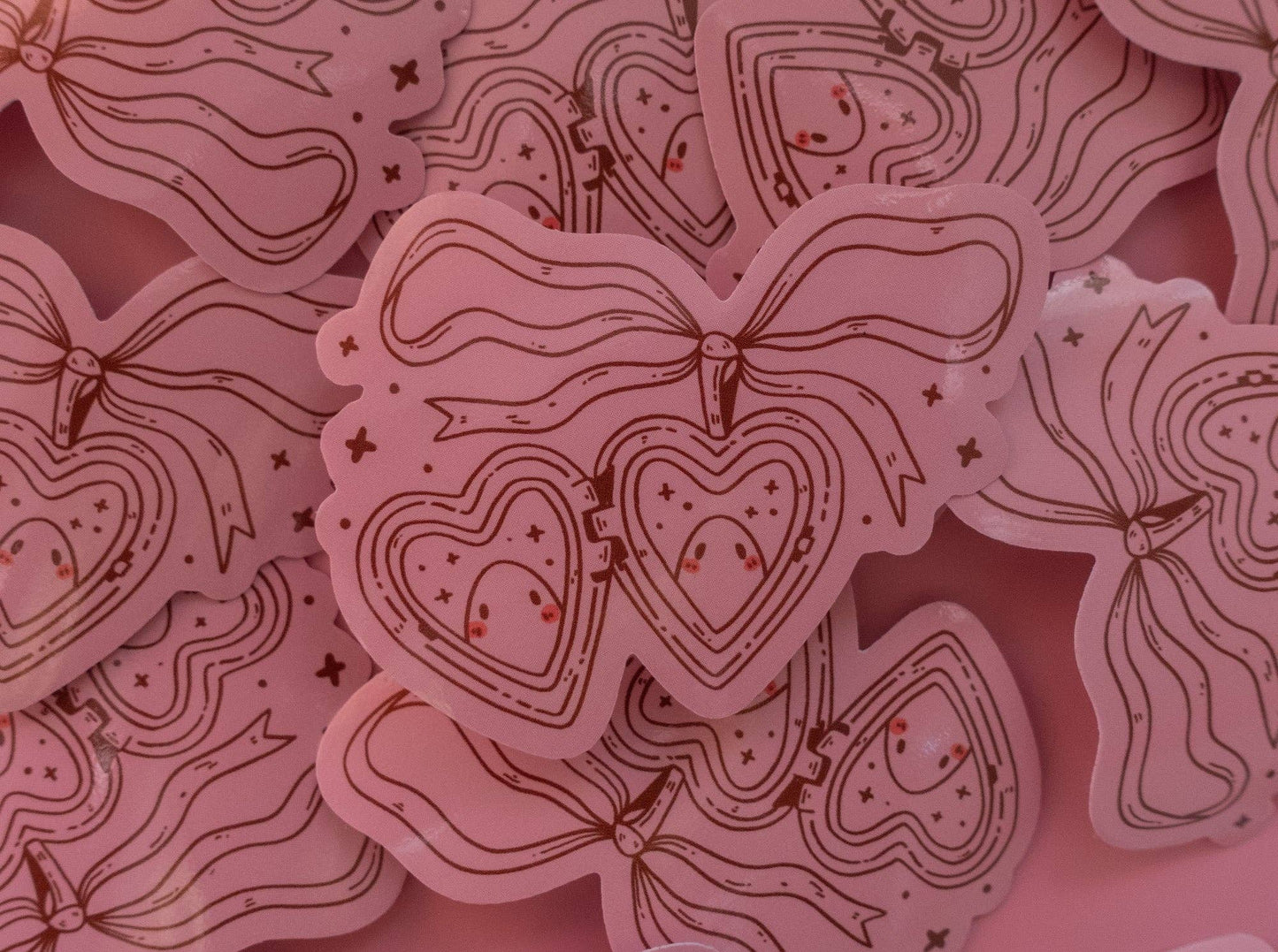 Ghostie Locket Sticker