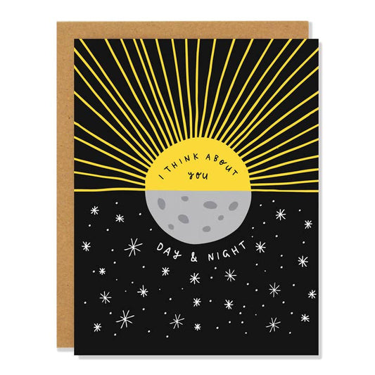 Day & Night - Greeting Card