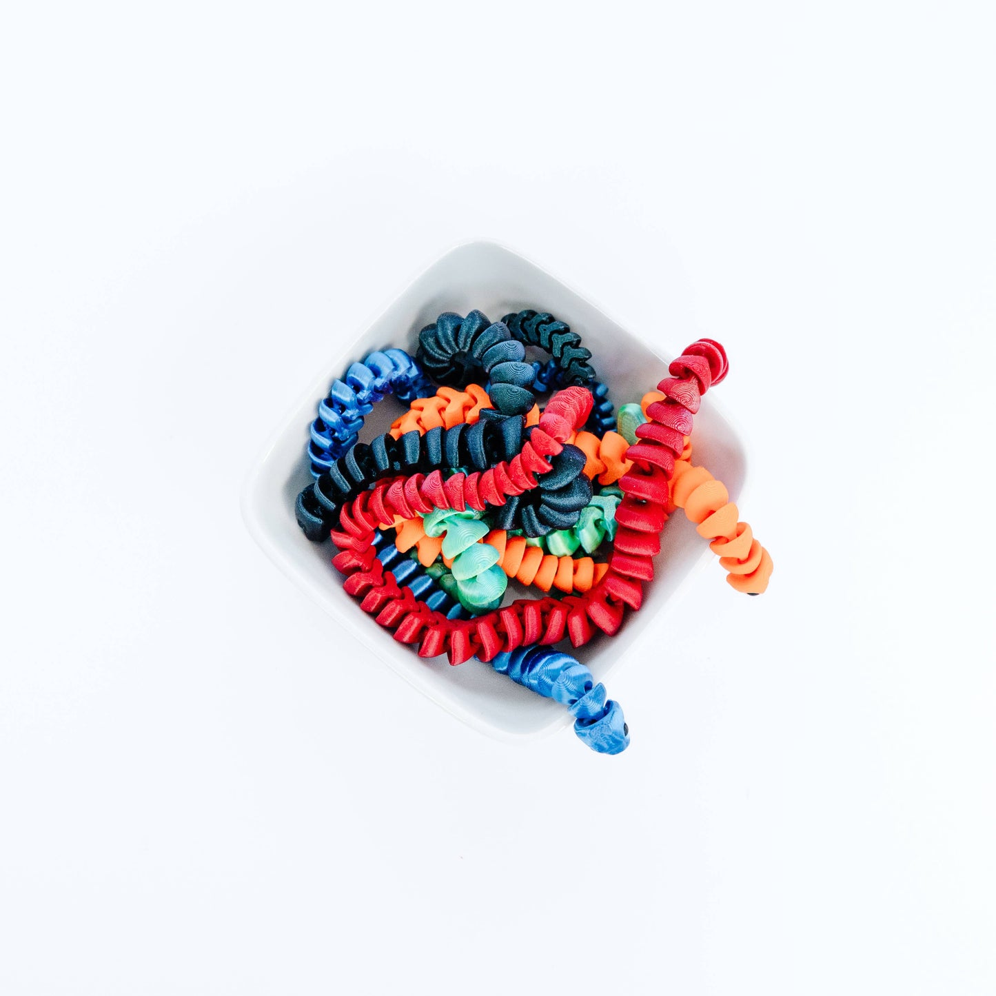 Small 3D Printed Snakes – Assorted Colors