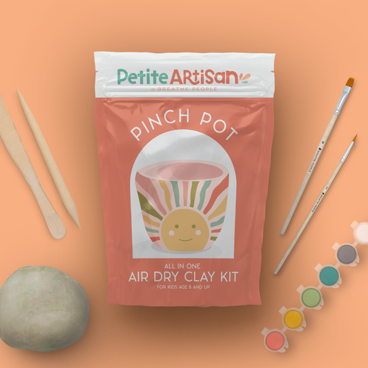 Kids DIY Clay Kit — Make and Paint Your Own Pinch Pot