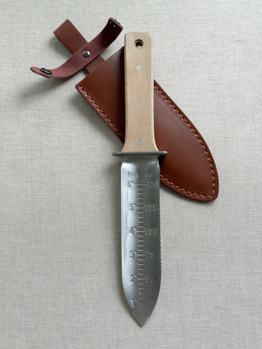 Wood Handle Hori Hori Garden Knife