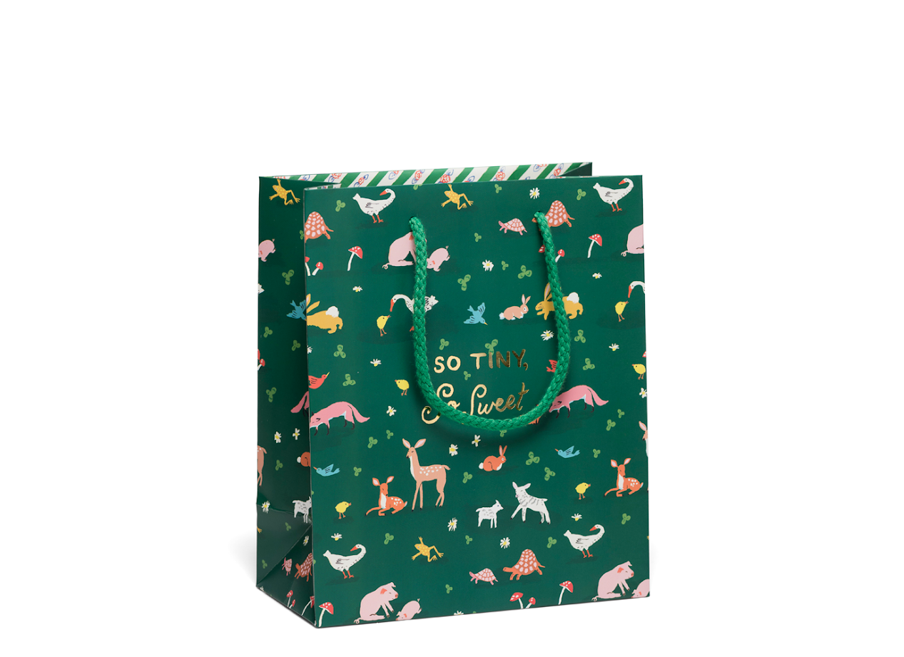 Tiny Animals baby gift bag