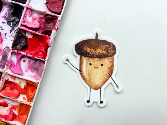 Acorn Vinyl Sticker
