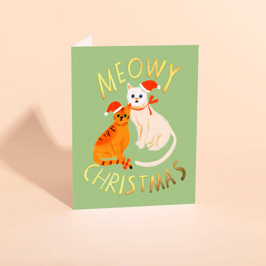 CRIMBO KITTENS - Holiday Card