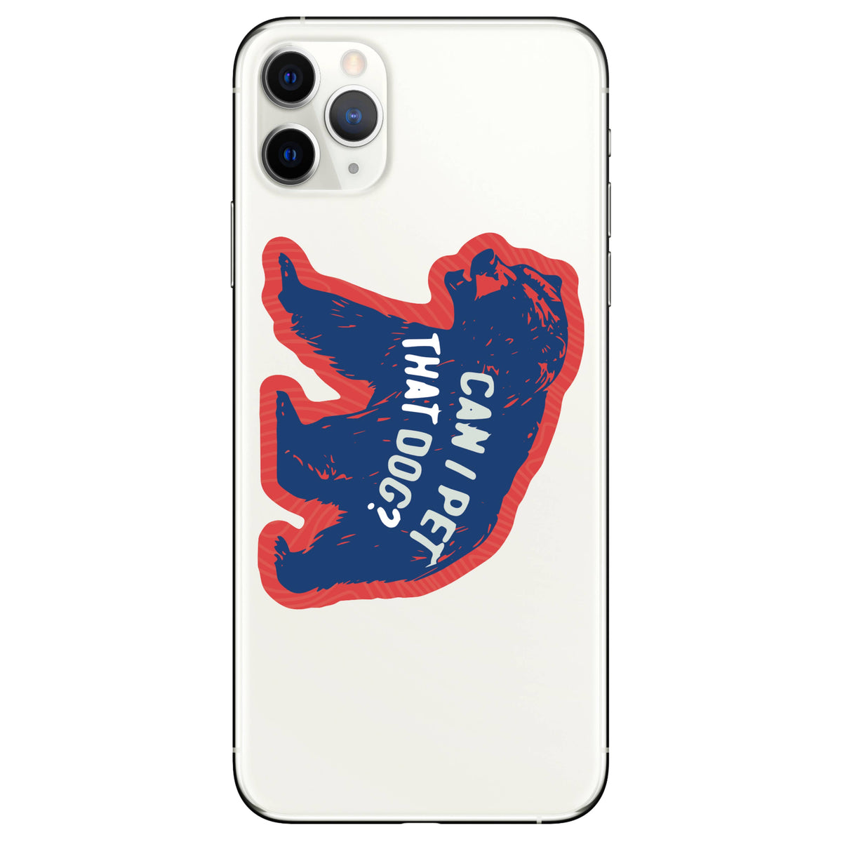 Pet That Dog Animal Funny High Quality Vinyl Sticker