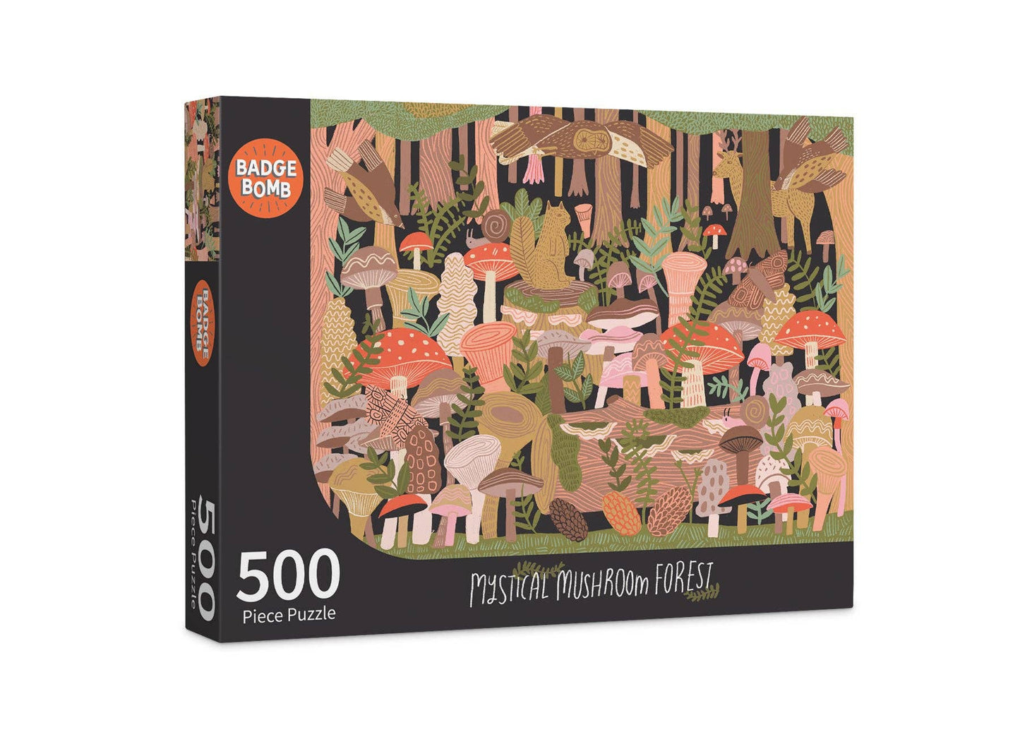 Mystical Mushroom Forest Puzzle
