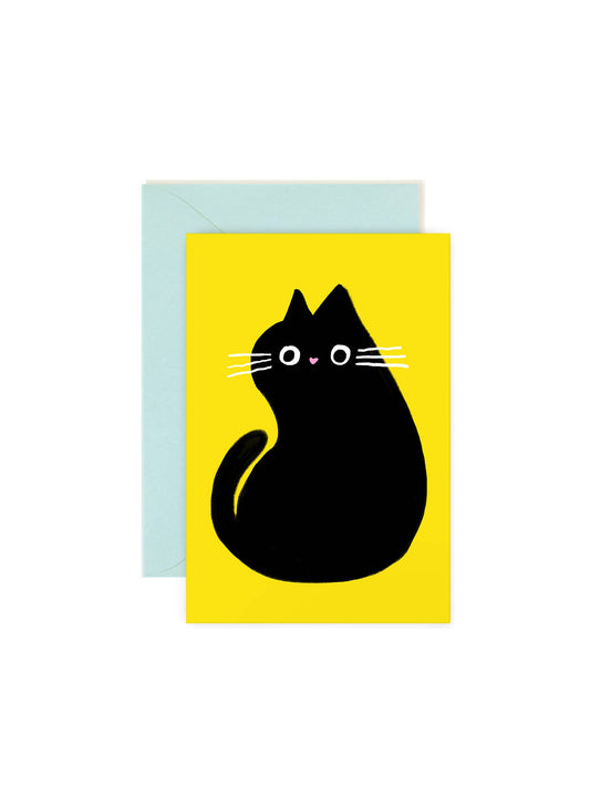 Sitting Pretty - Cat Mini Note