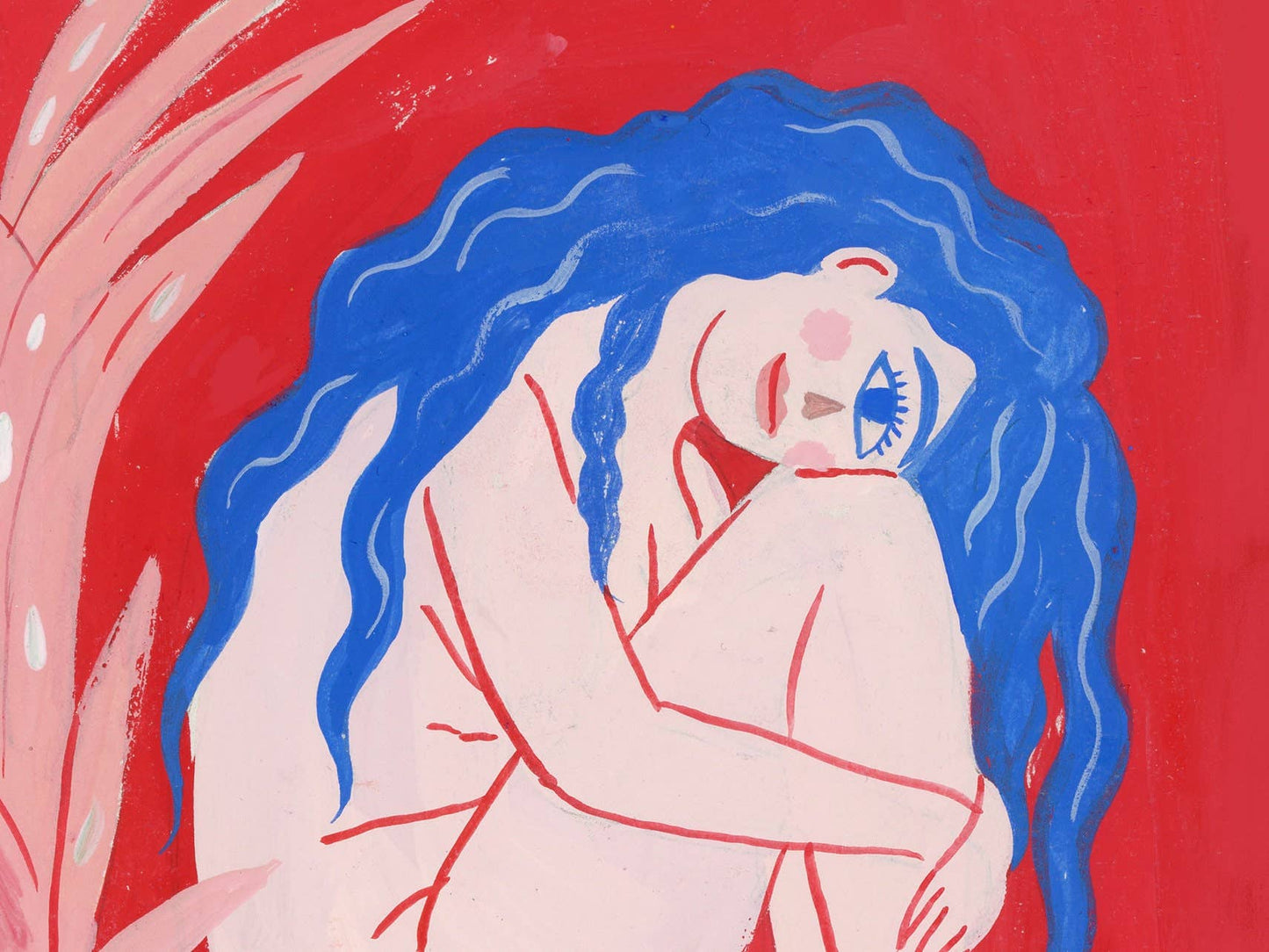 Art Print - Cyclops In Love by Sarah Walsh