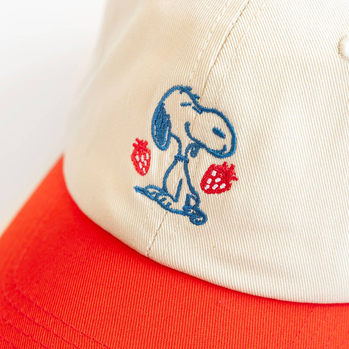 Snoopy Strawberry Dad Hat