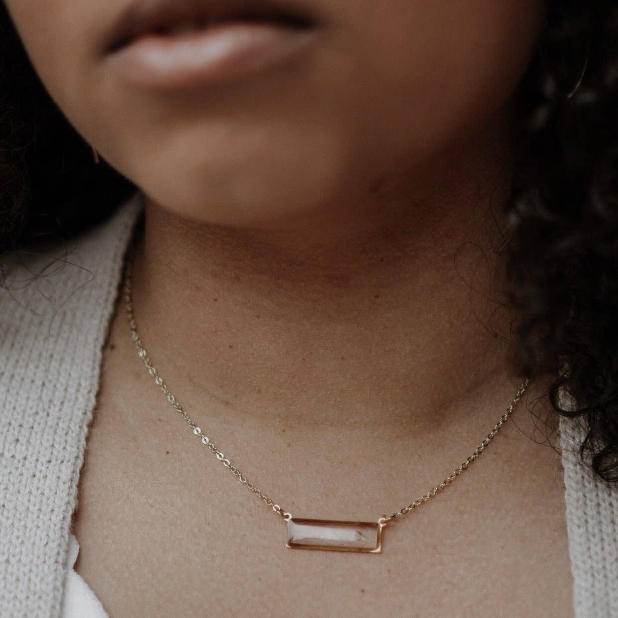 Minimalist Bar Necklace