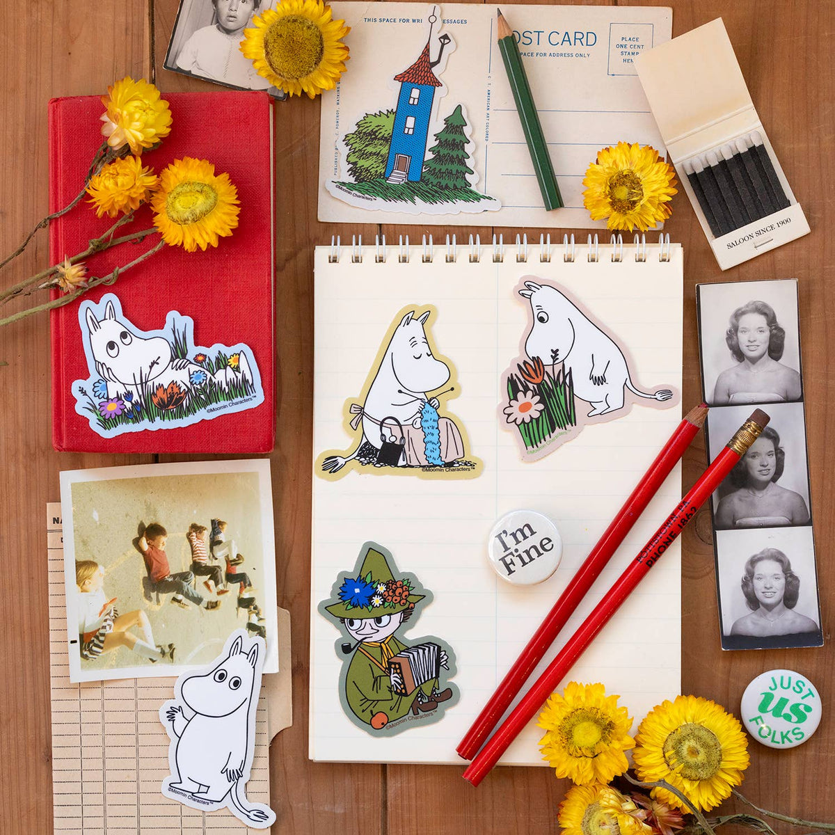 Moomin® - Moomintroll Garden Sticker