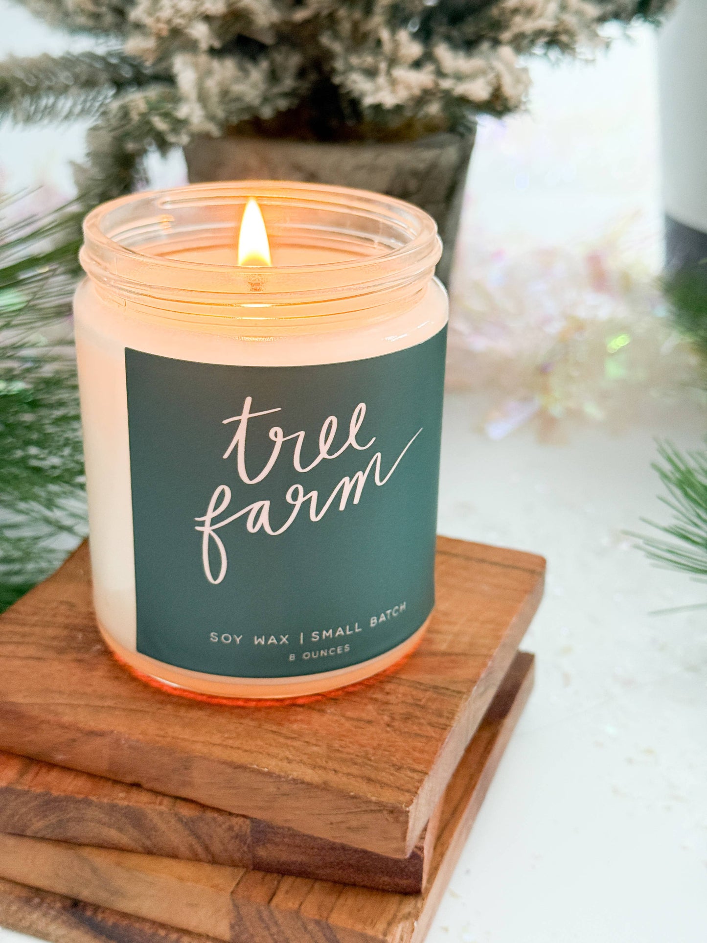 Tree Farm Candle | Pine + Amber