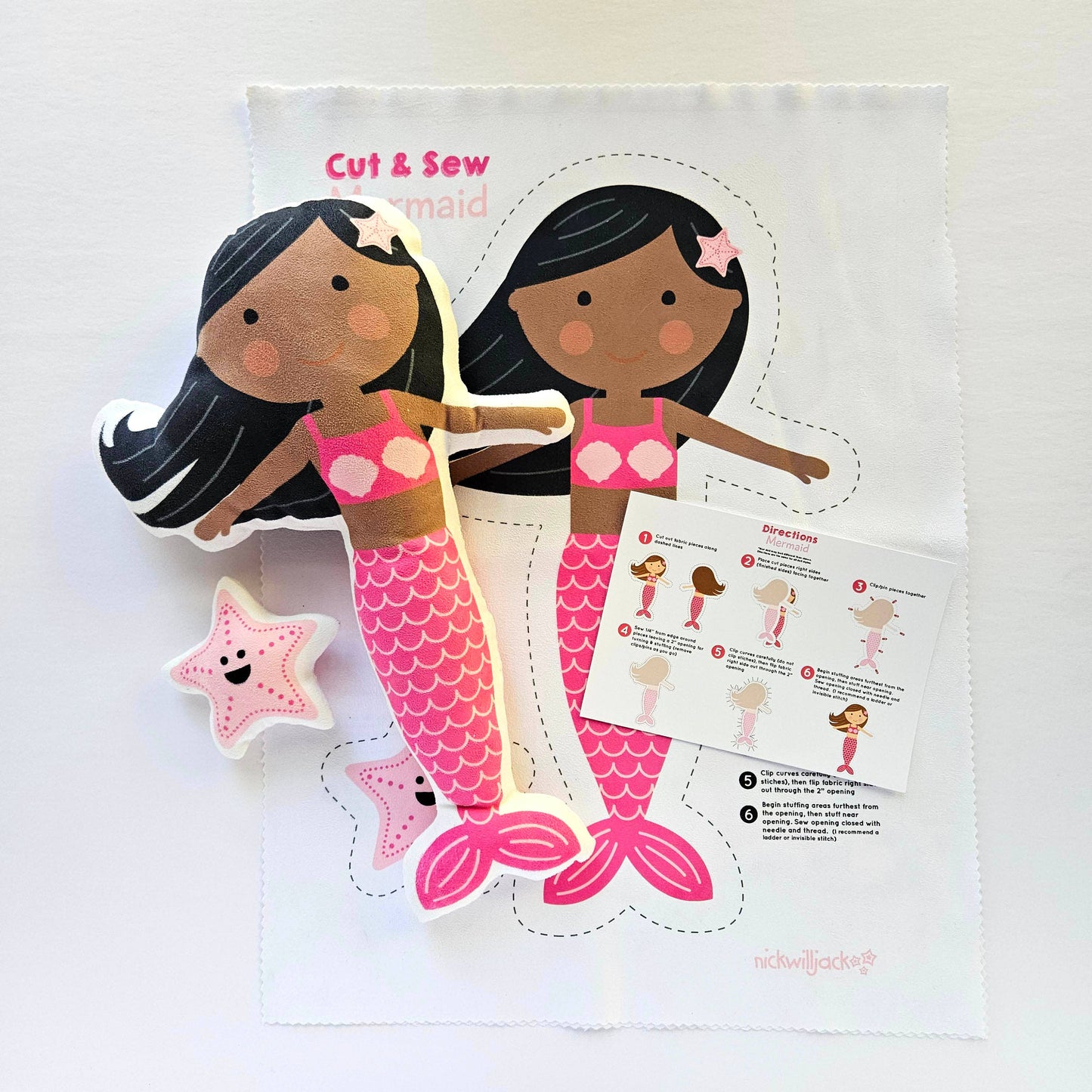 Sew Your Own Mermaid Doll 
