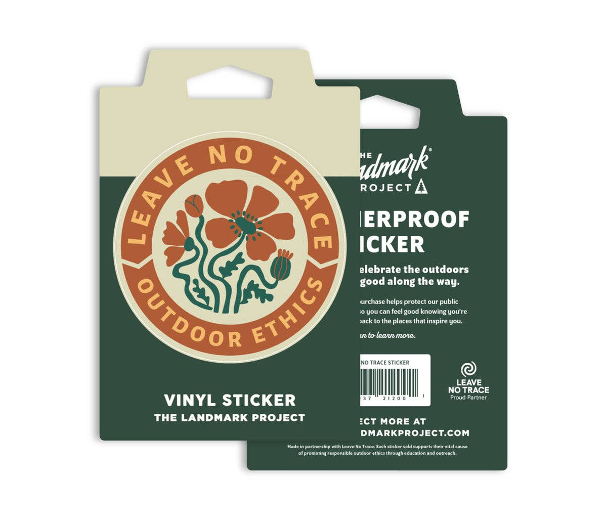 Leave No Trace Outdoor Ethics Sticker