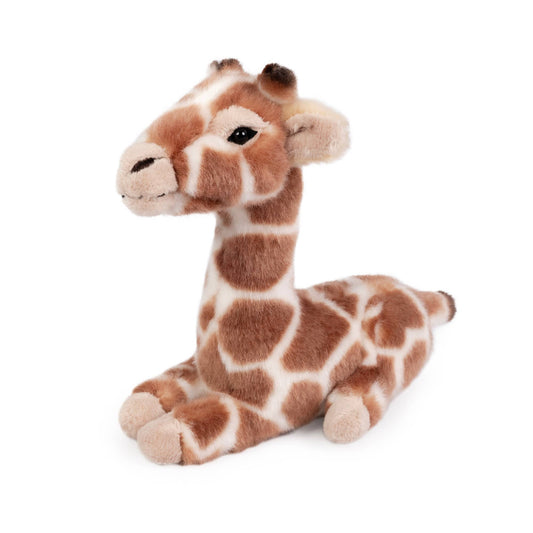 Living Nature Lying Giraffe Calf Plush Stuffed Animal Toy