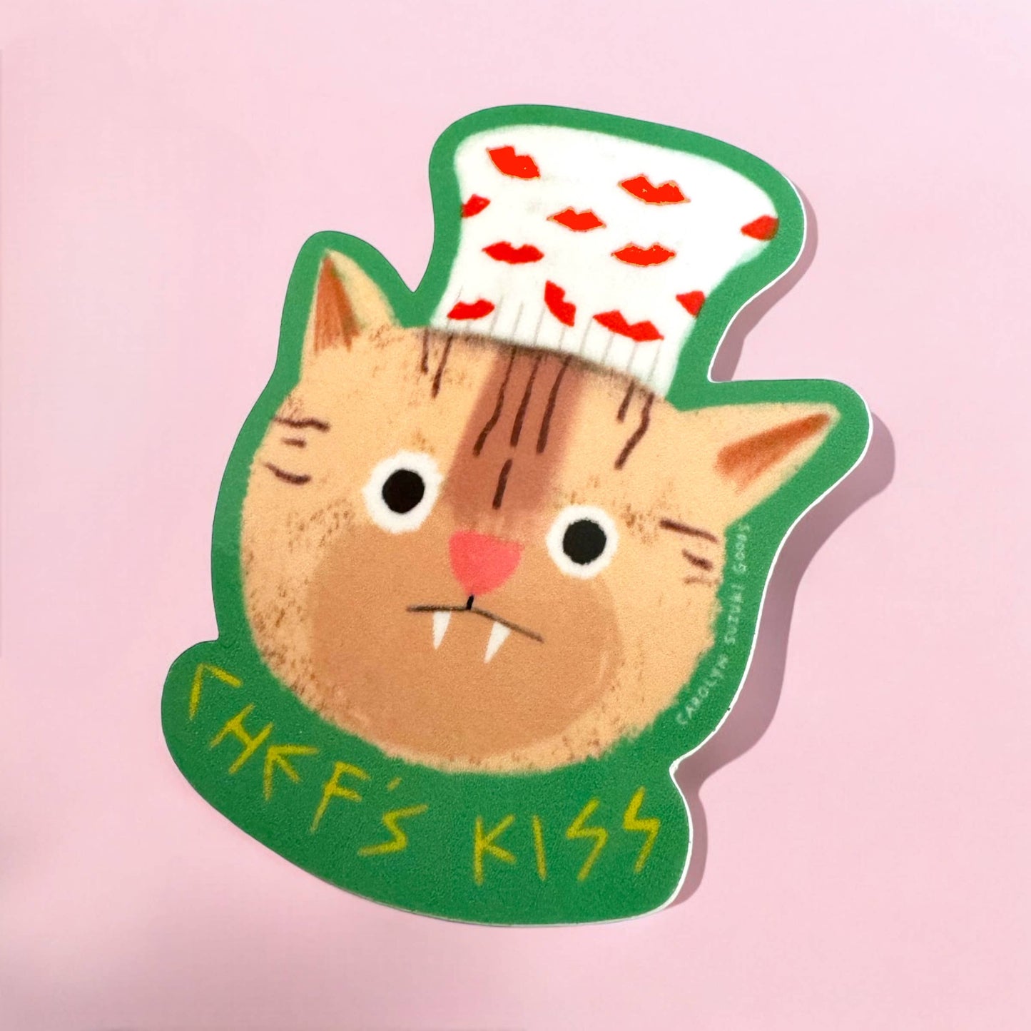 Chef's Kiss - Die Cut Sticker 