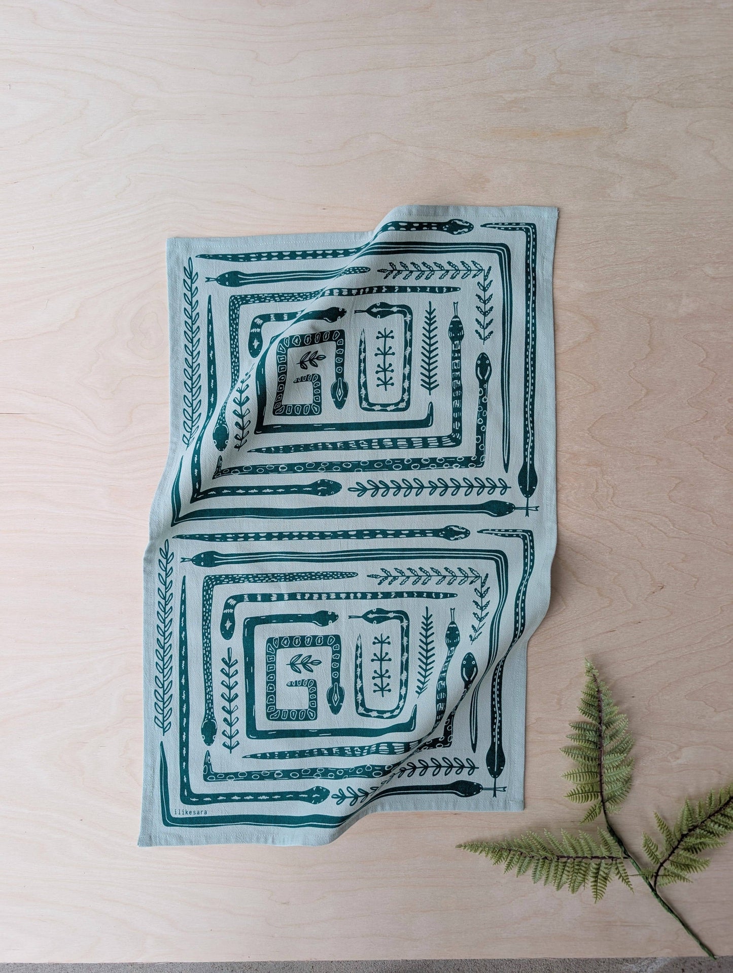 Tea Towel | Serpents