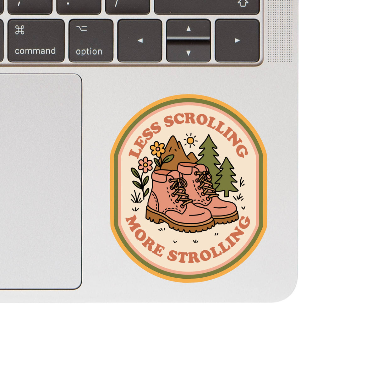 Cute Outdoors Hiking Nature High Quality Vinyl Sticker
