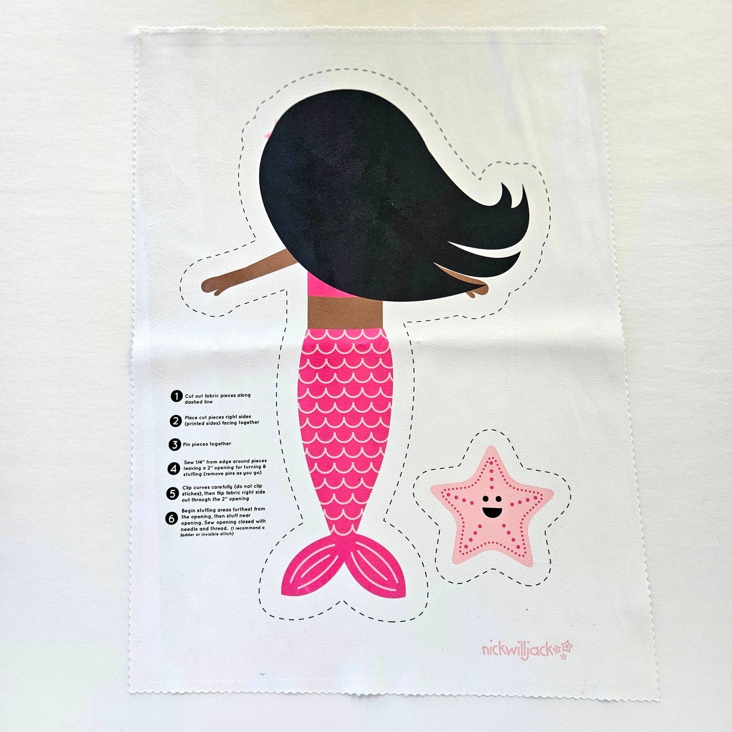 Sew Your Own Mermaid Doll 