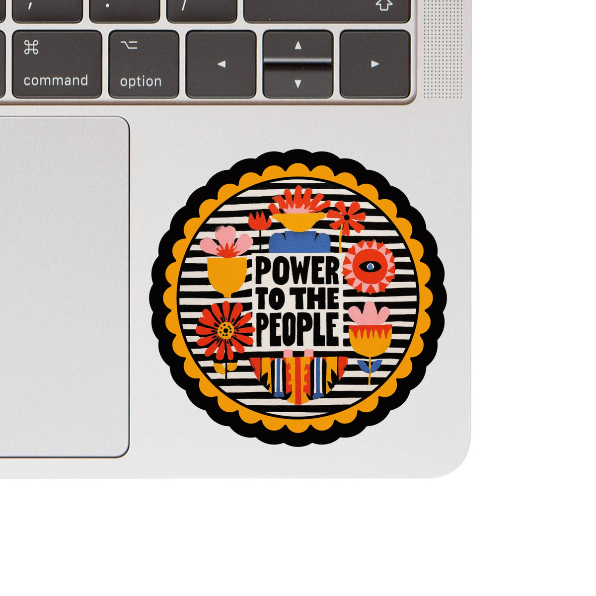 Power to the People Voting High Quality Vinyl Sticker
